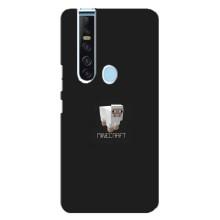 Чехол Майнкрафт на TECNO Camon 15 Pro (AlphaPrint) Minecraft (Овечка Майнкрафт)