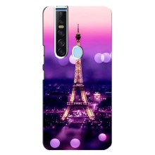 Чехол Эйфелева Башня для TECNO Camon 15 Pro - (AlphaPrint) (Париж Башня)