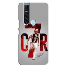 Чехол Криштиану Роналду для TECNO Camon 15 Pro (AlphaPrint) (C7R)