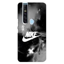 Чехол для TECNO Camon 15 Pro - с принтом Найк (AlphaPrint) (Лого Найк)