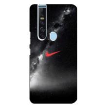 Чехол для TECNO Camon 15 Pro - с принтом Найк (AlphaPrint) (Найк красный)