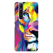 Чехол со Львом для TECNO Camon 15 Pro (VPrint) (Яркий Лев)
