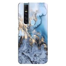 Мраморный чехол на TECNO Camon 15 Pro (VPrint) (Нежный мрамор)