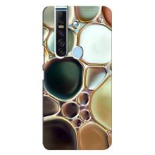 Мраморный чехол на TECNO Camon 15 Pro (VPrint) (Радужный Мрамор)