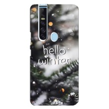 Новогодние, Праздничные Чехлы для TECNO Camon 15 Pro - 2024 год (Hello winter)