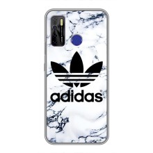 Чохли Адидас для TECNO Camon 15 (AlphaPrint) (Адідас на мраморі)