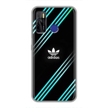 Чохли Адидас для TECNO Camon 15 (AlphaPrint) (Адідас з полосами)