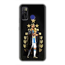 Чохли для TECNO Camon 15 (Leo чемпіон) (AlphaPrint) (Мессі Король)