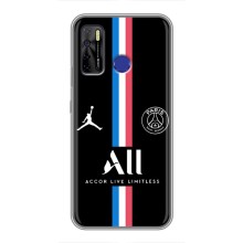 Чохли PSG для TECNO Camon 15 (AlphaPrint) (футболка ПСЖ)