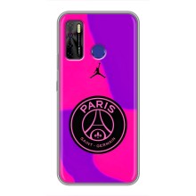 Чохли PSG для TECNO Camon 15 (AlphaPrint) (яскравий ПСЖ)