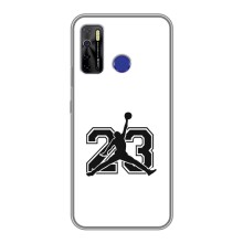 Чохли для TECNO Camon 15 - з картинкою JORDAN (AlphaPrint) (Jordan 23)