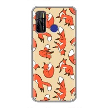 Чохли з картинкою Лисичка для TECNO Camon 15 (VPrint) (Лисички)