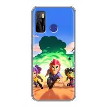 Чехол для TECNO Camon 15 Бравл Старс (VPrint)
