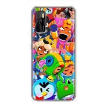 Чехол для TECNO Camon 15 Бравл Старс (VPrint)