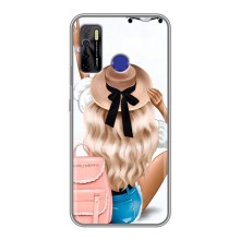 Чохол з друком для TECNO Camon 15 - (Мода) (AlphaPrint) (Подорож)