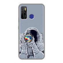 Чохол NASA для TECNO Camon 15 (AlphaPrint) (Космонавт фото)
