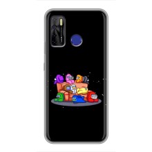 Чохли Амонг Ас для TECNO Camon 15 (AlphaPrint) (Амонг-ас)