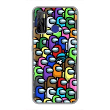 Чохли Амонг Ас для TECNO Camon 15 (AlphaPrint) (Убитий)