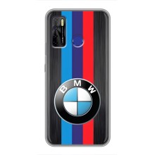 Чохол для ТЕКНО Камон 15 - з принтом БМВ (AlphaPrint) (Лого BMW)