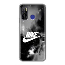 Чохол для TECNO Camon 15 - з принтом Найк (AlphaPrint) (Лого Найк)