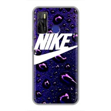 Чохол для TECNO Camon 15 - з принтом Найк (AlphaPrint) (Найк принт)