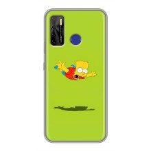 Чjхол з Сімпсонами для TECNO Camon 15 (VPrint) (Барт Сімпсон)