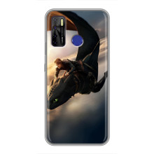 Чехол дракон Беззубик для TECNO Camon 15 – Полет Беззубика