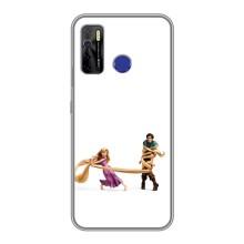 Чохол Рапунцель для TECNO Camon 15 (Рапунцель і Флін)