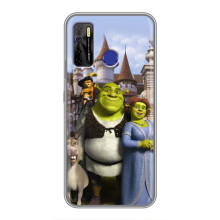 Чехол с мультфильмом Шрек на TECNO Camon 15