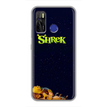 Чехол с мультфильмом Шрек на TECNO Camon 15 – Шрек лого