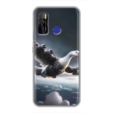 Чохол з мемом Тралалело тралала на TECNO Camon 15 (Бомбардіні гусіні)