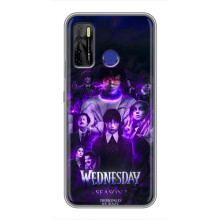 Чехол с дизайном Венздей 2 на TECNO Camon 15