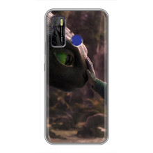 Чехол как приручить дракона на TECNO Camon 15 – Сцена з драконом