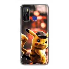 Чохол з Пікачу на TECNO Camon 15 (Милий Пікачу)