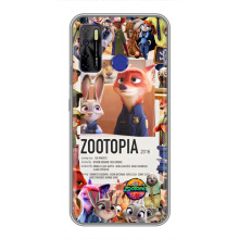 Чехол Зоотрополіс на TECNO Camon 15 – Коллаж Зоо