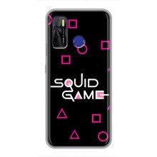 Чохол Гра в кальмара для TECNO Camon 15 – Лого гра кальмара