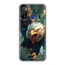 Чехол с картинкой «Хищники» для TECNO Camon 15 – Орёл