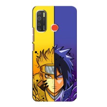 Купить Чехлы на телефон с принтом Anime для Техно Камон 15 – Naruto Vs Sasuke