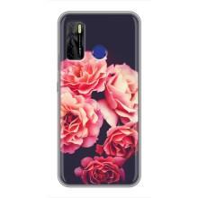 Чехлы с тематикой "ЦВЕТЫ" на TECNO Camon 15 (Бутоны)
