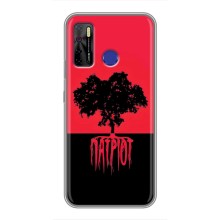 Украинские Чехлы для TECNO Camon 15 с картинкой УПА (AlphaPrint) (Патріот)