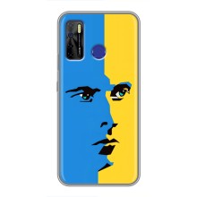 Украинские Чехлы для TECNO Camon 15 с картинкой УПА (AlphaPrint) (Степан Бандера)