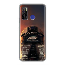 Чехол с прнтом Формула 1 на TECNO Camon 15 – Шолом Ф1