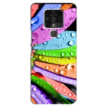 Чехлы (ART) Цветы на TECNO Camon 16 Pro (VPrint) (Семиквітка)