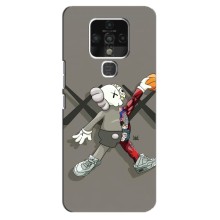 Чохли для TECNO Camon 16 Pro - Bearbrick Louis Vuitton (PREMIUMPrint) (Беарбрік Джордан)