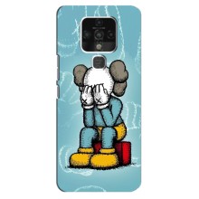 Чехлы для TECNO Camon 16 Pro - Bearbrick Louis Vuitton (PREMIUMPrint) – Плач Bearbrick