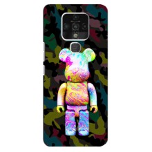 Чехлы для TECNO Camon 16 Pro - Bearbrick Louis Vuitton (PREMIUMPrint) – Яркий Bearbrick