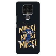 Чохли для TECNO Camon 16 Pro (Leo чемпіон) (AlphaPrint) (Messi ПСЖ)