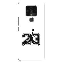 Чохли для TECNO Camon 16 Pro - з картинкою JORDAN (AlphaPrint) – Jordan 23