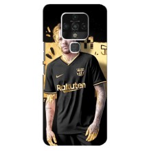 Силіконовий Чохол для TECNO Camon 16 Pro (Gold Neymar)