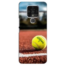 Чехлы с принтом Спортивная тематика для TECNO Camon 16 Pro (Теннисный корт)